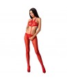 PASSION - FEMME BS080 BODYSTOCKING NOIR TAILLE UNIQUE