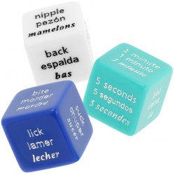 JEU DE DÉS ÉROTIQUE WATERFEEL ES/FR/EN