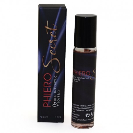 500 COSMETICS - PHIERO SECRET COMBINAISON NATURELLE SANS ODEUR D''HORMONES SEXUELLES FÉMININES 15 ML