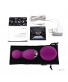 LELO - BADGE BOULES HULA ROSE PROFOND