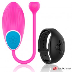 WEARWATCH EGG TECHNOLOGIE SANS FIL WATCHME FUCHSIA / JET BLACK