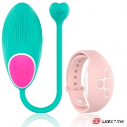 WEARWATCH EGG TECHNOLOGIE SANS FIL WATCHME AQUAMARINE / CORAL