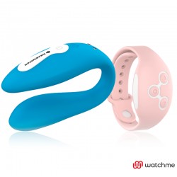 WEARWATCH - WATCHME VIBRATEUR DOUBLE TECHNOLOGIE INDIGO / ROSE