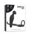 ADDICTED TOYS - PLUG ANAL AVEC ANNEAU EN SILICONE NOIR 12 CM