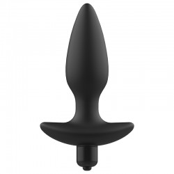 ADDICTED TOYS - MASSAGER PLUG ANAL AVEC VIBRATION NOIR