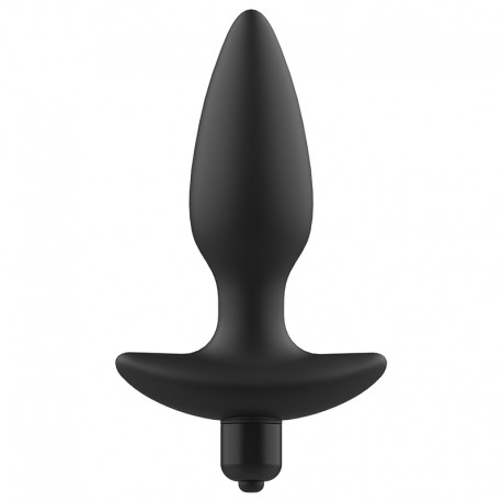 ADDICTED TOYS - MASSAGER PLUG ANAL AVEC VIBRATION NOIR