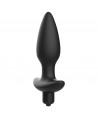 ADDICTED TOYS - MASSAGER PLUG ANAL AVEC VIBRATION NOIR