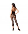 PASSION - WOMAN BS081 BODYSTOCKING NEGRO TALLA ÚNICA