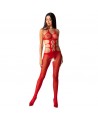 PASSION - WOMAN BS084 BODYSTOCKING NEGRO TALLA UNICA