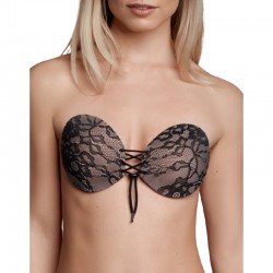 BYE-BRA - SOUTIEN-GORGE ADHÉSIF EMPLACEMENT BRODERIE BONNET A