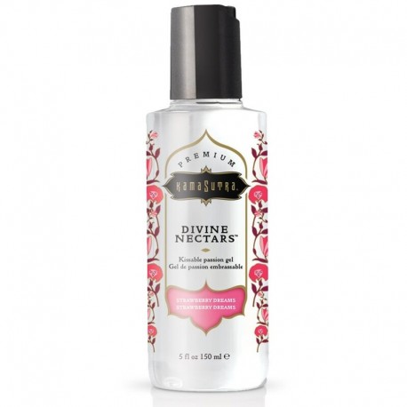 KAMASUTRA - LUBRIFIANT RÊVE DE FRAISE DIVINE NECTARS 150 ML