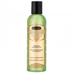 KAMASUTRA - HUILE DE MASSAGE NATURELLE VANILLE BOIS DE SANTAL 59 ML