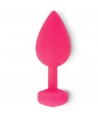 G-VIBE - VIBRATEUR ANAL RECHARGEABLE FUNTOYS GPLUG GRAND ROSE NÉON 3.9CM