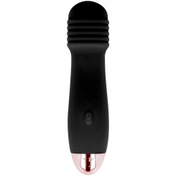 DOLCE VITA - VIBRATEUR RECHARGEABLE TROIS NOIR 7 VITESSES