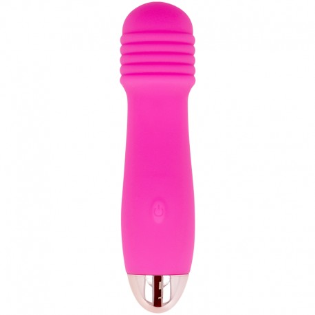 DOLCE VITA - VIBRATEUR RECHARGEABLE TROIS ROSE 7 VITESSES