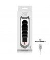 DOLCE VITA - VIBRATEUR RECHARGEABLE SIX NOIR 7 VITESSES