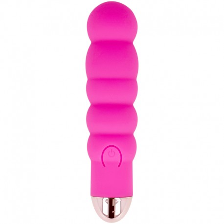 DOLCE VITA - VIBRATEUR RECHARGEABLE SIX ROSE 7 VITESSES