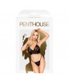 PENTHOUSE - DOUBLE SPICE ENSEMBLE DE DEUX PIÈCES NOIR S/M