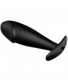 PRETTY LOVE - PLUG ANAL EN SILICONE FORME PÉNIS ET 12 MODES DE VIBRATION NOIR