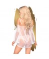 PENTHOUSE - LIP SMACKER BABYDOLL BLANCO S/M
