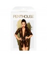 PENTHOUSE SWEET RETREAT PEIGNOIR - NOIR SL