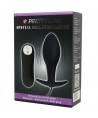 PRETTY LOVE - PLUG ANAL FORME DANCRE SILICONE 12 MODES DE VIBRATION NOIR