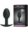 PRETTY LOVE - PLUG ANAL EN SILICONE 6.5 CM NOIR