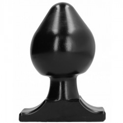 PLUG ANAL TOUT NOIR 19CM