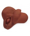PDX PLUS - MASTURBATEUR DOUBLE MARRON CHOISISSEZ VOTRE PLAISIR
