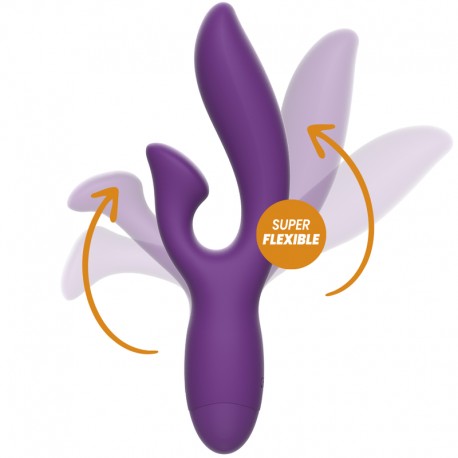 REWOLUTION - REWOFUN VIBRATEUR FLEXIBLE AVEC LAPIN