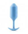 B-VIBE - SNUG PLUG ANAL 3 BLEU CIEL