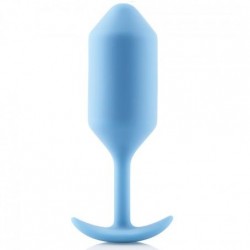 B-VIBE - SNUG PLUG ANAL 3 BLEU CIEL