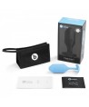 B-VIBE - SNUG PLUG ANAL 3 BLEU CIEL