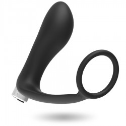 VIBRATEUR PROTHÉTIQUE RECHARGEABLE NOIR ADDICTED TOYS