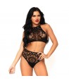 LEG AVENUE SET 2 PIEZAS TOP Y PANTIES M/L