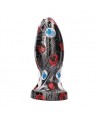 PLUG ANAL TOUT NOIR 21CM