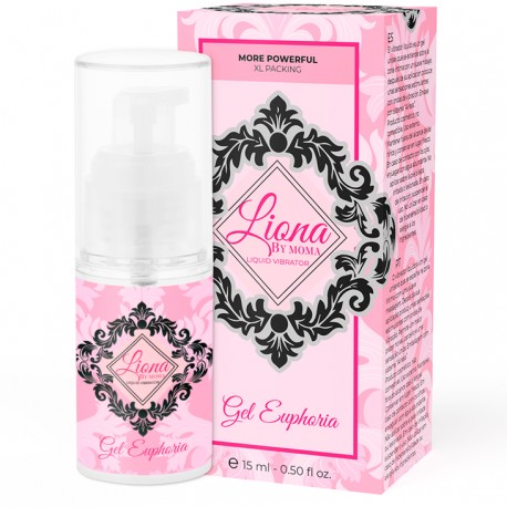 LIONA BY MOMA - VIBRATEUR LIQUIDE EUPHORIA GEL 15 ML