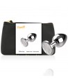 COQUETTE CHIC DESIRE PLUG ANAL METAL BLANC TAILLE S 2.7X 8CM