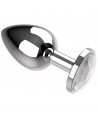 COQUETTE CHIC DESIRE PLUG ANAL METAL BLANC TAILLE S 2.7X 8CM