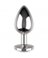 COQUETTE CHIC DESIRE PLUG ANAL METAL BLANC TAILLE S 2.7X 8CM