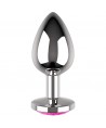 COQUETTE CHIC DESIRE PLUG ANAL METAL ROSE TAILLE S 2.7X 8CM