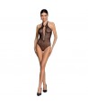 PASSION - WOMAN BS088 BODYSTOCKING NEGRO TALLA UNICA