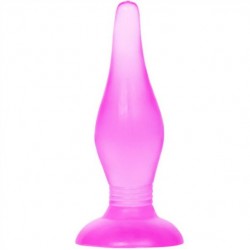 PLUG ANAL TACTO SUAVE LILA 14.2 cm