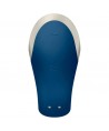 SATISFYER - VIBRATEUR DOUBLE LOVE LUXURY PARTNER BLEU