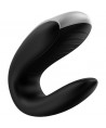 SATISFYER - VIBRATEUR PARTENAIRE DOUBLE FUN NOIR