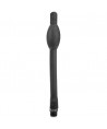 ALL BLACK - DOUCHE ANAL RÉTRACTABLE SILICONE 27 CM