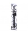 ALL BLACK - DOUCHE ANAL RÉTRACTABLE SILICONE 27 CM