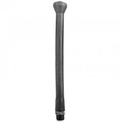 ALL BLACK - DOUCHE ANAL SILICONE SISTEMA STOPPER 27 CM