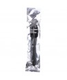 ALL BLACK - DOUCHE ANAL SILICONE SISTEMA STOPPER 27 CM