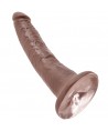 KING COCK - 7 GODE CHOCOLAT 17.8 CM